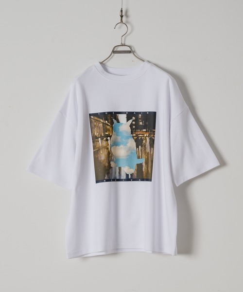 「Casper John」 半袖Tシャツ MEDIUM ブラック系その他 メンズ_画像8