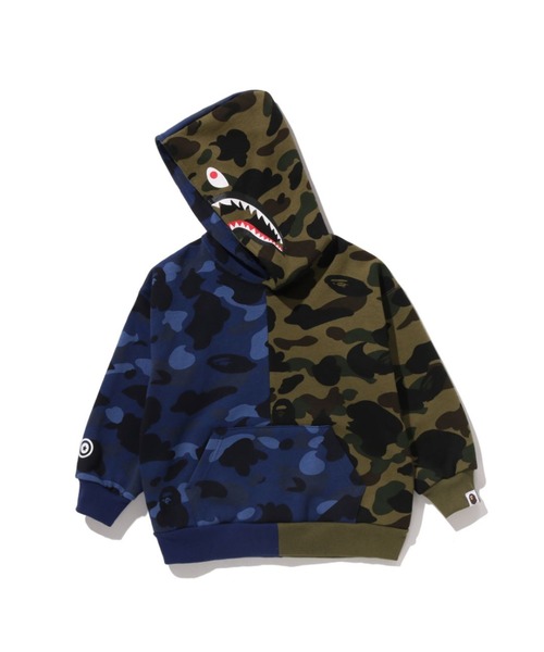 A BATHING APE(アベイシングエイプ) パーカー SPLIT CAMO SHARK A BATHING APE(アベイシングエイプ) パーカー SPLIT CAMO SHARK
