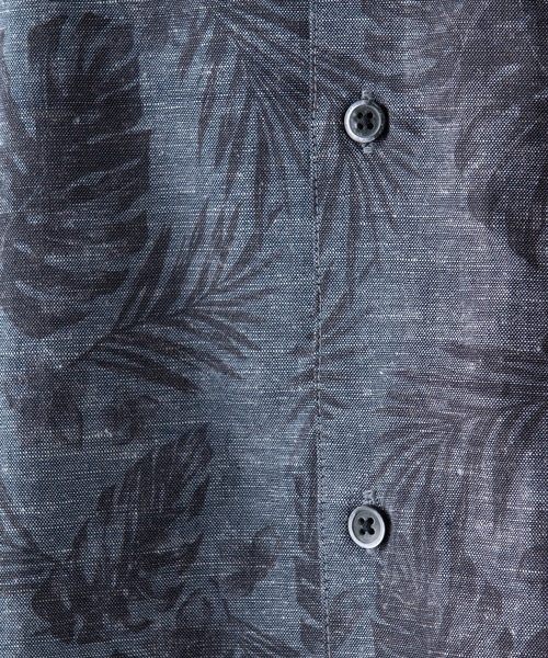 「Blue Standard 」 半袖シャツ MEDIUM ベージュ メンズ_画像2