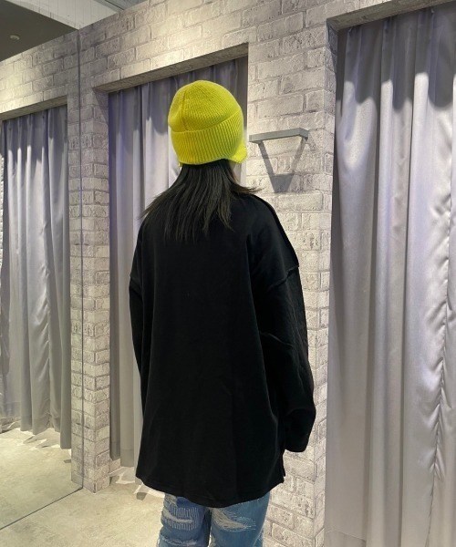 「XU」 長袖Tシャツ ONE SIZE ブラック メンズ_画像5