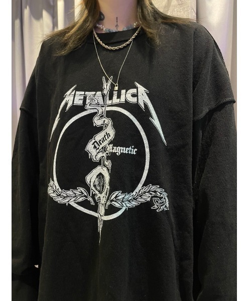 「XU」 長袖Tシャツ ONE SIZE ブラック メンズ_画像6