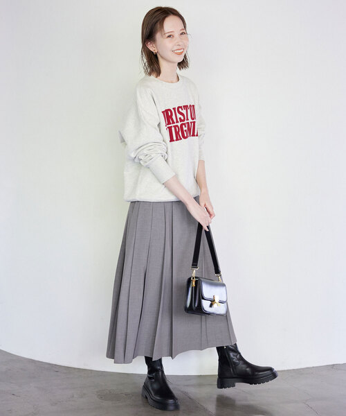SLOBE IENA（スローブイエナ） プリーツスカート 36 グレー レディース