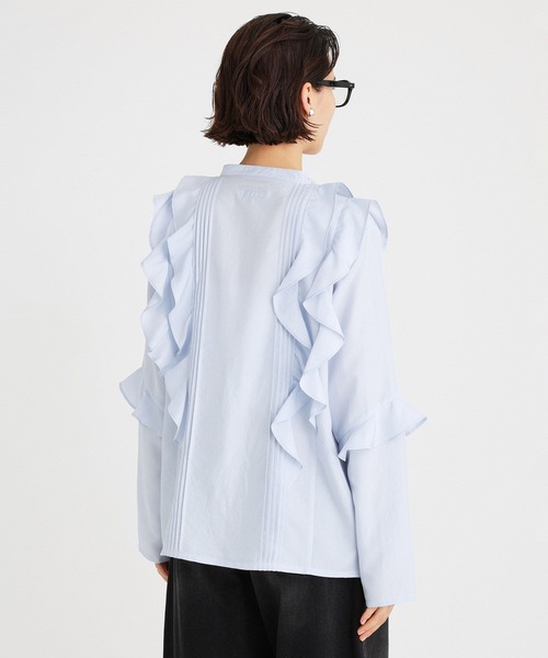 「BABYLONE」 長袖ブラウス フリー オフホワイト レディース_画像3