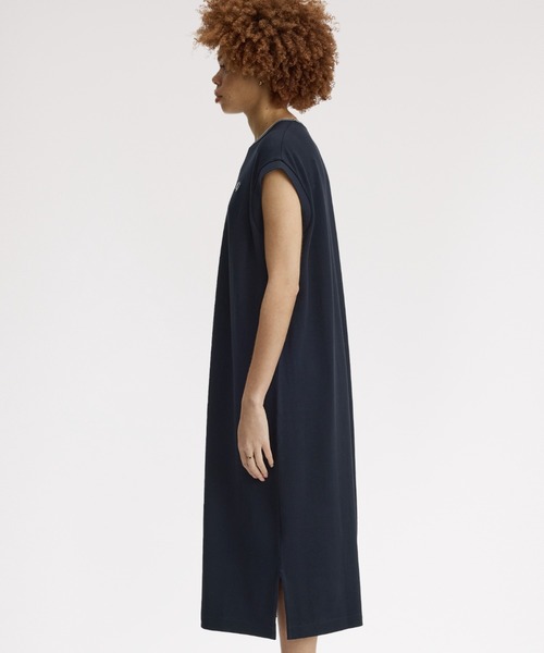 ワンピース Sheer Tipped T-Shirt Dress／シアーティップラインTシャツワンピースの画像