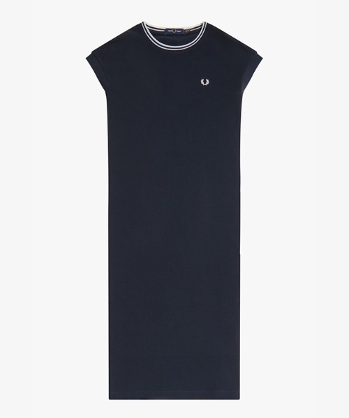 ワンピース Sheer Tipped T-Shirt Dress／シアーティップラインTシャツワンピースの画像