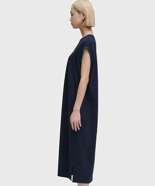 ワンピース Sheer Tipped T-Shirt Dress／シアーティップラインTシャツワンピースの画像