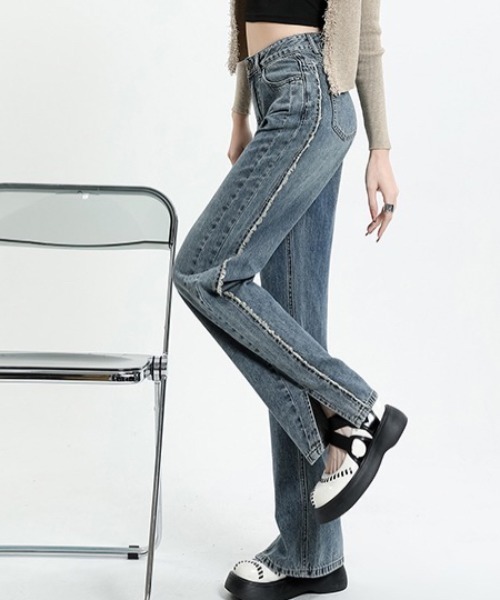 [DIAVEL] Denim брюки L sax голубой женский 