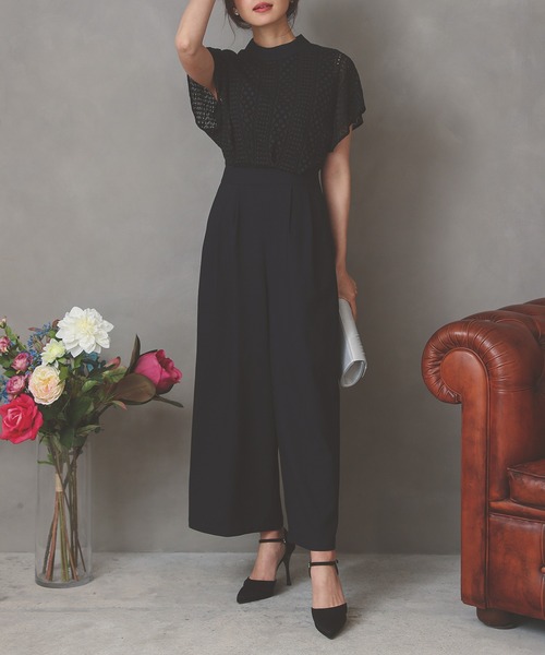 「Kana」 オールインワン S カーキ レディース_画像2