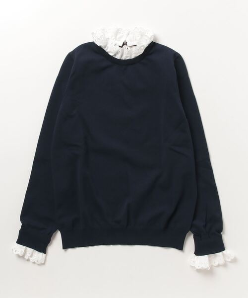 「UNITED ARROWS」 長袖ニット - グレー レディースの画像