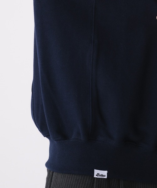 「Adoon plain」 スウェットカットソー LARGE グレー メンズ_画像4