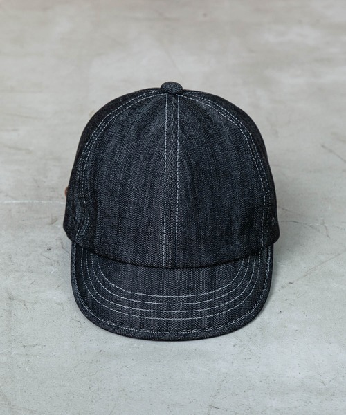 「Mighty Shine」 「bridgecap」キャップ L インディゴブルー メンズ_画像5