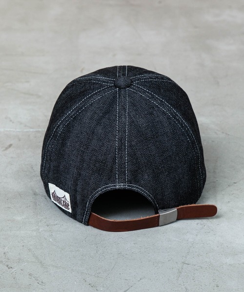 「Mighty Shine」 「bridgecap」キャップ L インディゴブルー メンズ_画像7