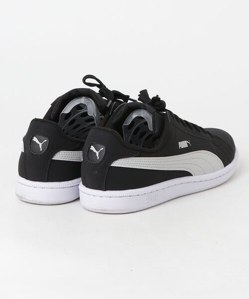 「PUMA」 ローカットスニーカー 25.5cm ブラック×グレー メンズ_画像2