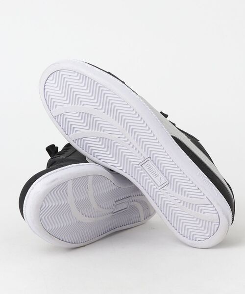 「PUMA」 ローカットスニーカー 25.5cm ブラック×グレー メンズ_画像3
