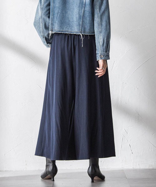 SIZE.38：イージーキュロットパンツ 手洗い可》イージーキュロットパンツ（ショート・ハーフパンツ