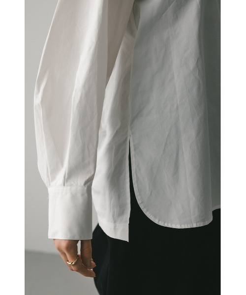 「STYLEMIXER」 長袖ブラウス FREE ネイビー レディース_画像5