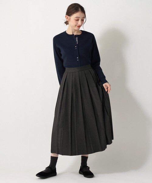 AfternoonTea×LIBERTY カーディガン Afternoon Tea（アフタヌーンティー） カーディガン 2ボタン