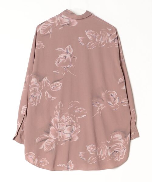 「INTERLINEAIRE」 長袖シャツ - ブラウン レディース_画像2