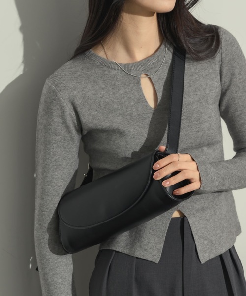 「NEUNA」 ショルダーバッグ FREE ブラック レディース_画像9