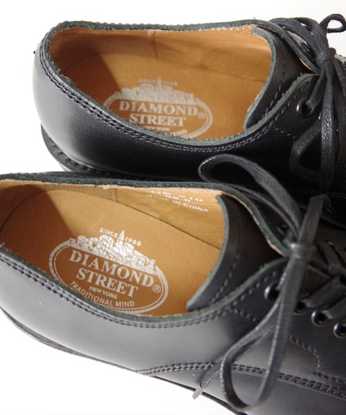 「DIAMOND STREET」 シューズ 26.5 ダークブラウン メンズ_画像8