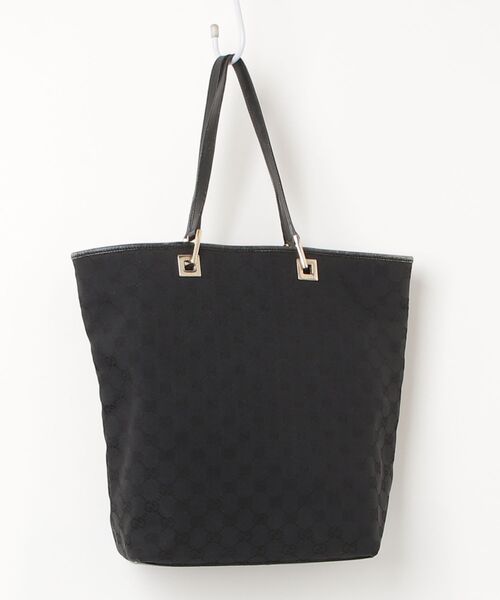 GUCCI（グッチ） GGキャンバス トートバッグ - ネイビー レディース 