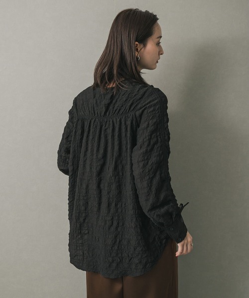 「SENSE OF PLACE by URBAN RESEARCH」 長袖ブラウス ONE アイボリー レディース_画像5