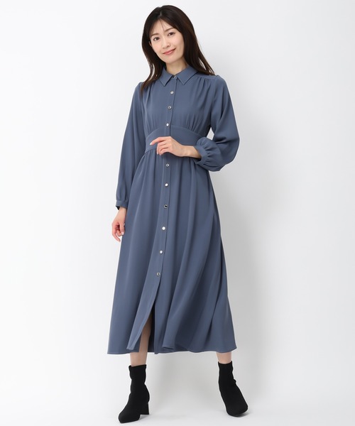 「MISCH MASCH」 長袖ワンピース S グレー レディース_画像5