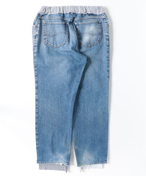 ジーンズ DISCOVERED ”newsed” Sweat x Denim Pants メンズの画像