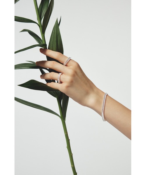 ブレスレット 「les bonbon」princess baguette bracelet/プリンセス バケット ブレスレット レディースの画像