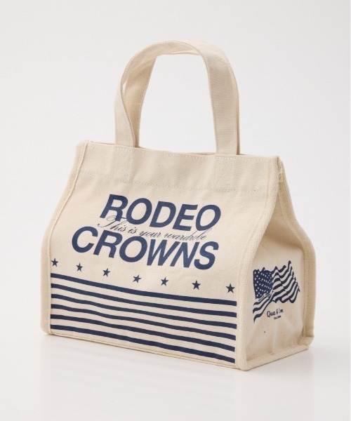 【未使用】ロッディオ　ラウンドトートバック RODEO CROWNS WIDE BOWL（ロデオクラウンズワイドボウル） トート