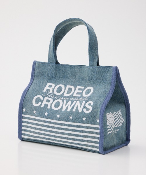 【未使用】ロッディオ　ラウンドトートバック RODEO CROWNS WIDE BOWL（ロデオクラウンズワイドボウル） トート