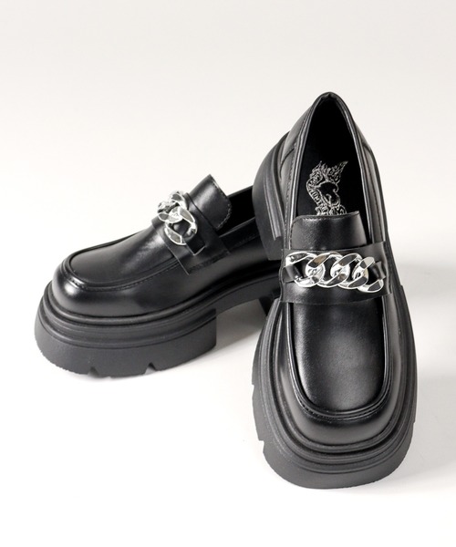 「LOVEHUNTER」 シューズ 40 ブラック レディース_画像5