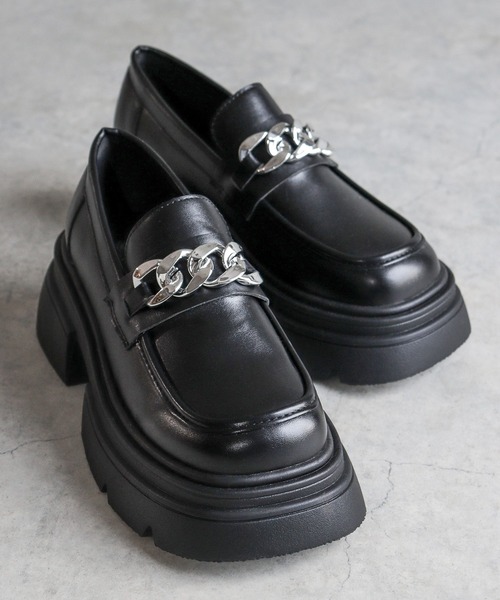 「LOVEHUNTER」 シューズ 40 ブラック レディース_画像6