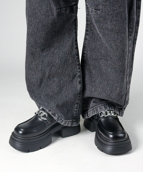 「LOVEHUNTER」 シューズ 40 ブラック レディース_画像7