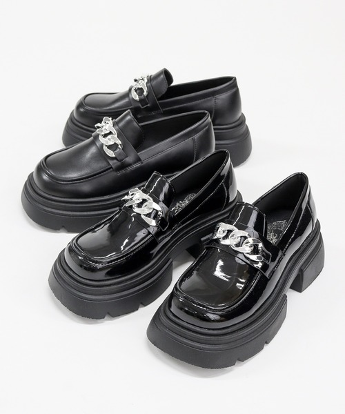 「LOVEHUNTER」 シューズ 40 ブラック レディース_画像9