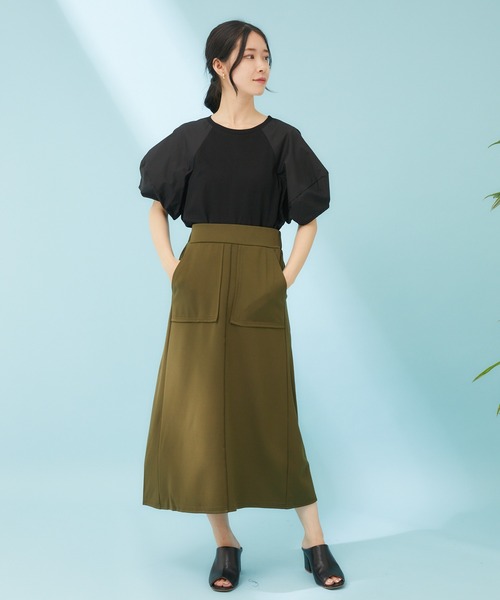 「KATHARINE ROSS」 「Cloche」半袖Tシャツ MEDIUM ブラック レディース_画像9