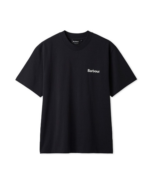 Barbour（バブアー） tシャツ Crossby バックロゴ プリント Tシャツ