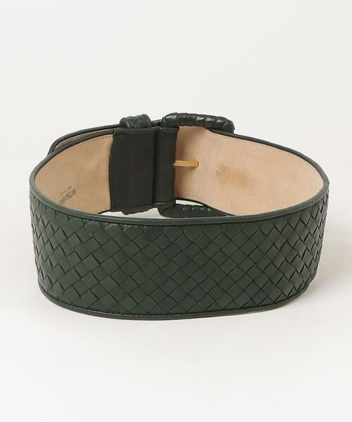 「BOTTEGA VENETA」 ベルト - グリーン レディースの画像