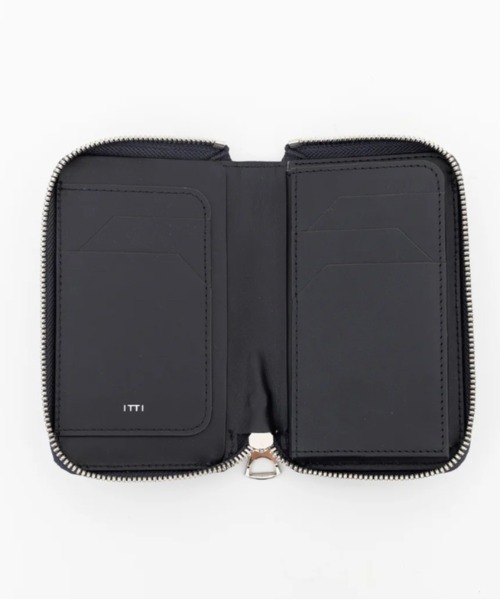 二つ折り財布 財布 ITTI/イッチ/CRISTY SMART MID WLT .5 / AI CROCO「2026年秋冬入荷モデル」の画像