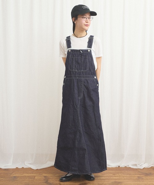 fig London（フィグロンドン） ワンピース C/L DENIM jumper skirt