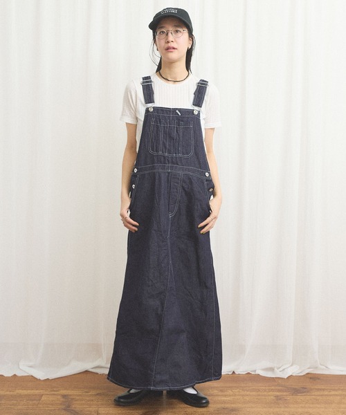 fig London（フィグロンドン） ワンピース C/L DENIM jumper skirt