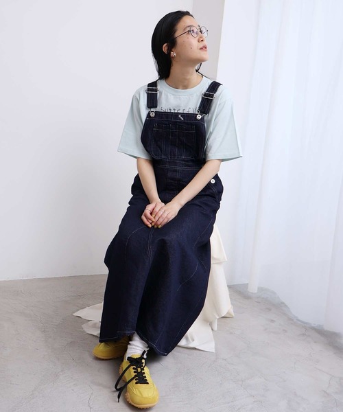 fig London（フィグロンドン） ワンピース C/L DENIM jumper skirt