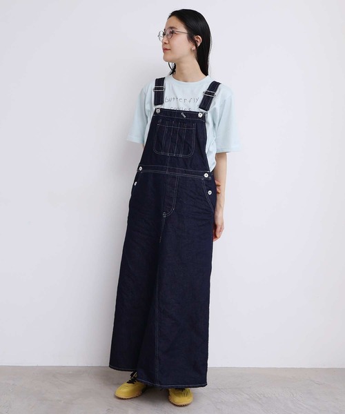 fig London（フィグロンドン） ワンピース C/L DENIM jumper skirt