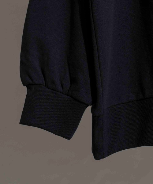 「MAISON SPECIAL」 スウェットカットソー 1 ブラック メンズの画像
