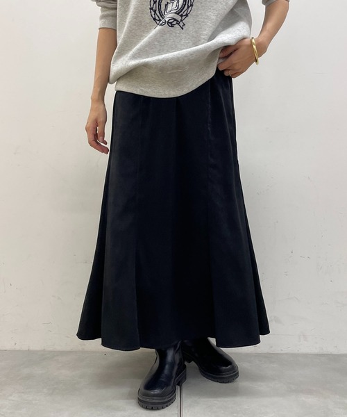 「LOUNGEDRESS」 ロングスカート FREE ベージュ レディース_画像3