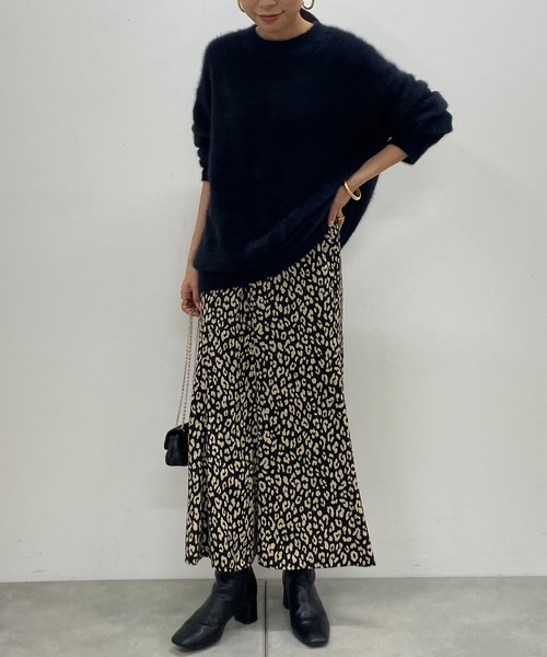 「LOUNGEDRESS」 ロングスカート FREE ベージュ レディース_画像4