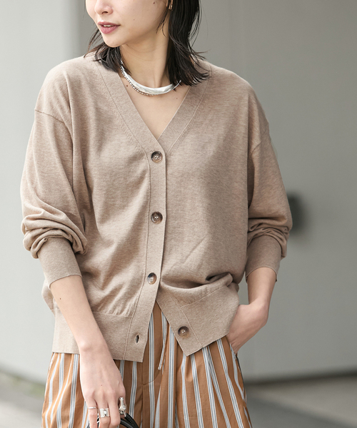 JOURNAL STANDARD ウォッシャブルウール ニットカーディガン 美品 JOURNAL STANDARD - JOURNAL STANDARD ウォッシャブルウール ニット