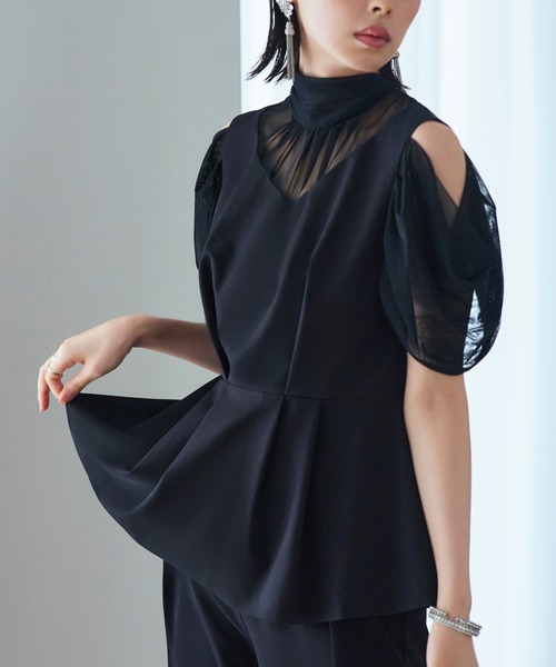 「RUIRUE BOUTIQUE」 セットアップ S ブルー レディースの画像
