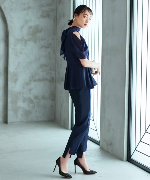 「RUIRUE BOUTIQUE」 セットアップ S ブルー レディースの画像