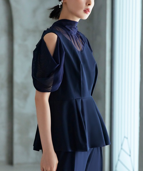 「RUIRUE BOUTIQUE」 セットアップ S ブルー レディースの画像